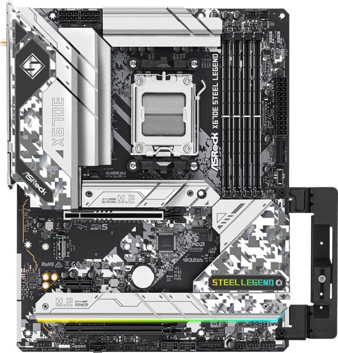 Pllakë amë ASRock X670E STEEL LEGEND - AMD X670