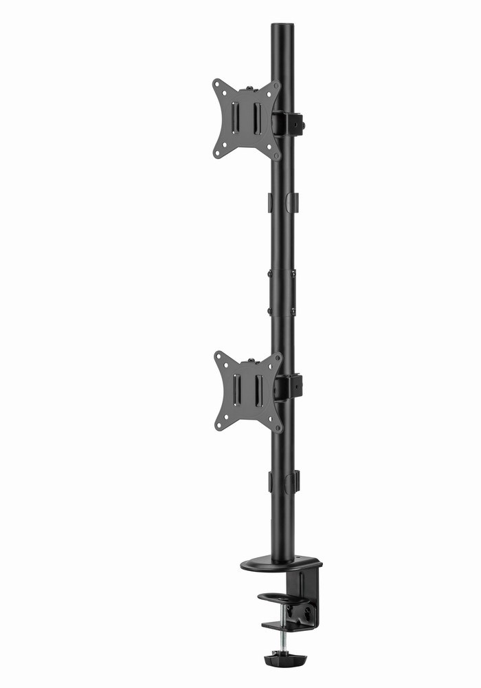 Mbajtëse monitori Gembird MA-D2-02, 17"-32", VESA 100x100mm, e zezë