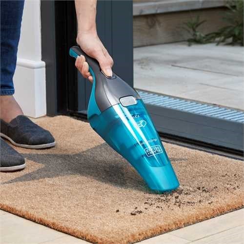 Fshesë dore Black&Decker WDC215WA-QW, 0.4L, pa kabllo, gri