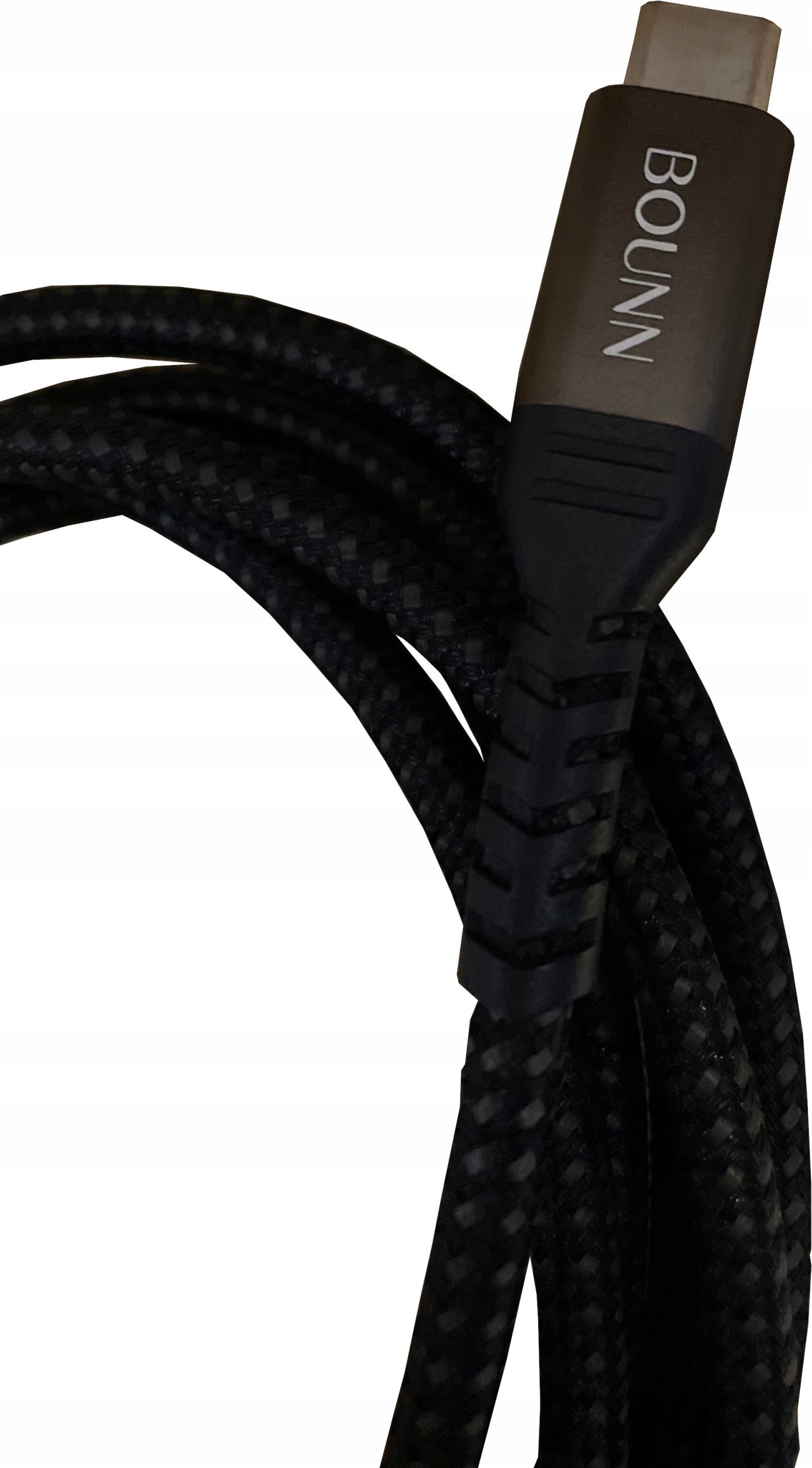 Kabllo USB Bounn BUGC03, USB C në USB C, 2 m, 60W, e zezë