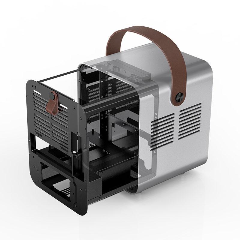 Kasë Jonsplus BO 100, e argjendtë, Small Form Factor