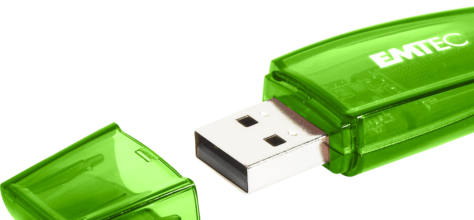 Pendrive Emtec C410, 64GB, USB 2.0, e gjelbër