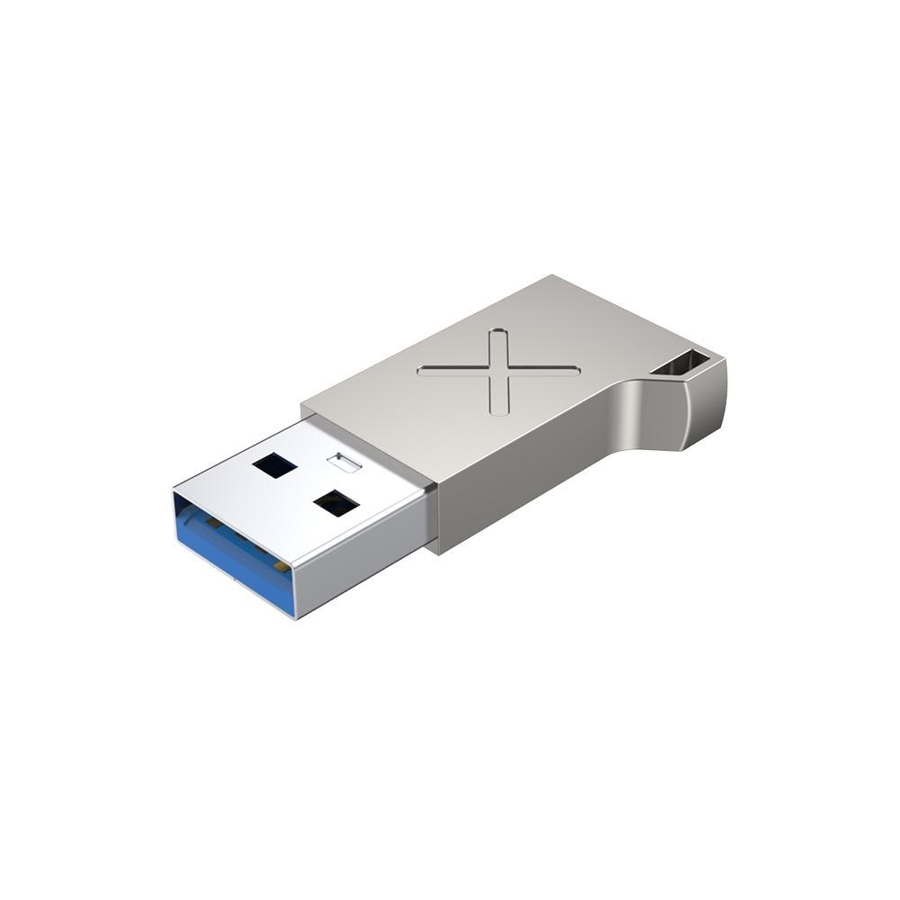 Adapter USB Unitek A1034NI, USB C në USB A, USB 3.1 Gen1, argjendtë