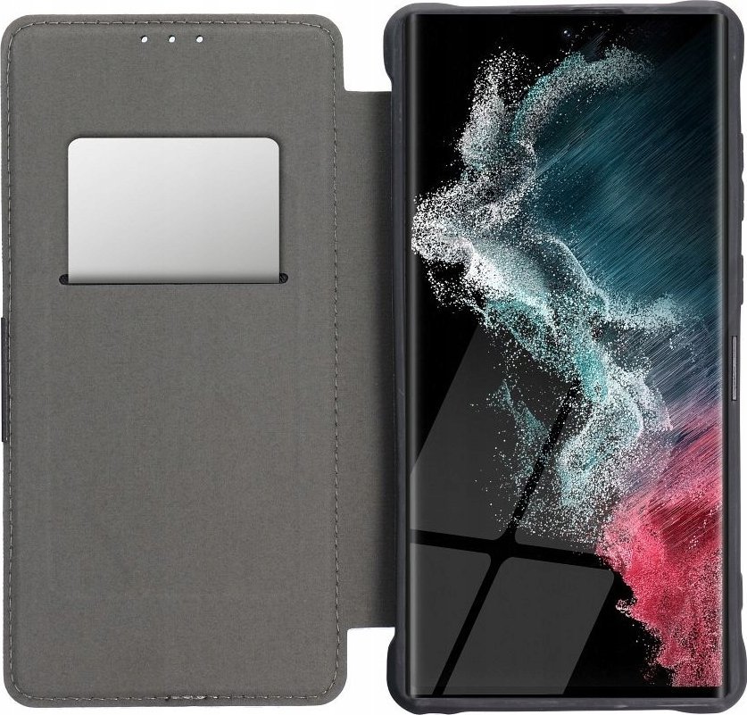 Kabull telefon Razor Book për Samsung S23 FE, mbrojtje 360°, blu