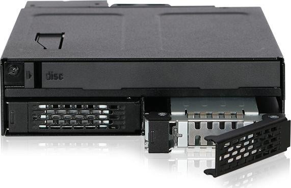 Kasetë disku ICY DOCK ToughArmor MB602SPO-B, bay 5.25", 2x 2.5", e zezë