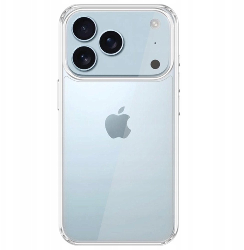 Këllëf telefoni 3MK Armor për iPhone 17 Pro Max, kundër goditjeve, transparent