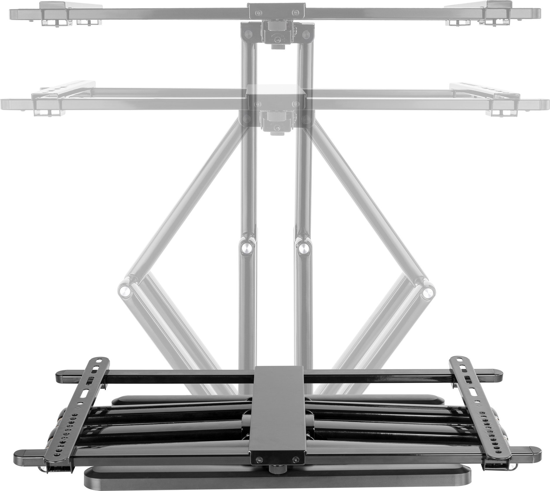 Kllapë muri për TV InLine Premium, 37-80", alumini, e zezë