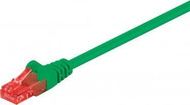 Kabllo rrjeti Wentronic Goobay CAT 6, U UTP, 1m, jeshile