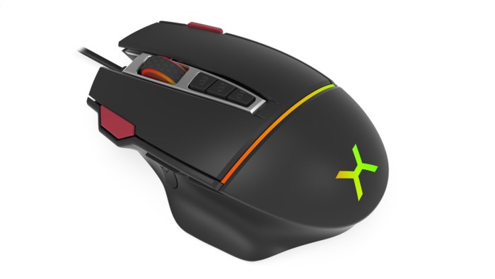 Maus Krux Fuze Pro, Gaming, USB Type-A, i zi