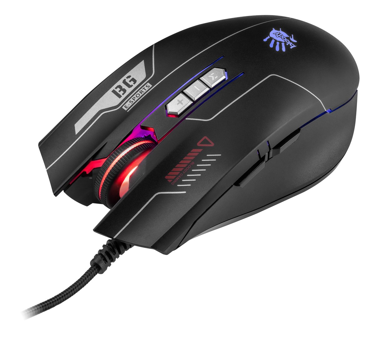 Set tastierë dhe maus A4TECH Bloody B1700, 6000 DPI, USB, i zi