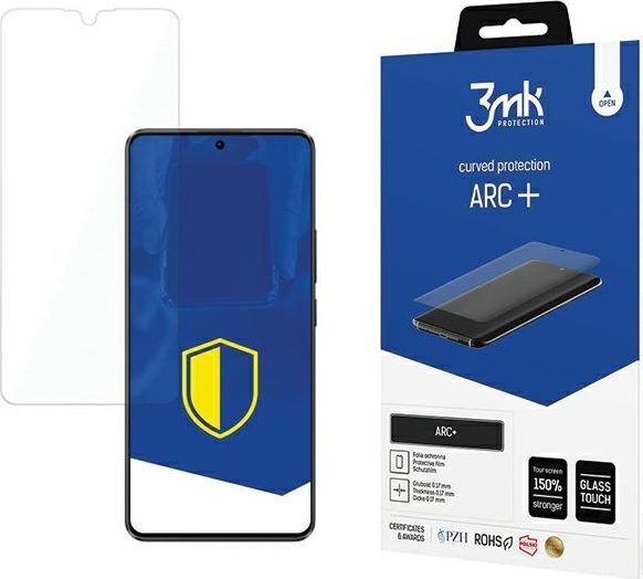 Mbrojtës ekrani 3MK ARC+ për Huawei Nova 12 Lite, fullscreen, transparent