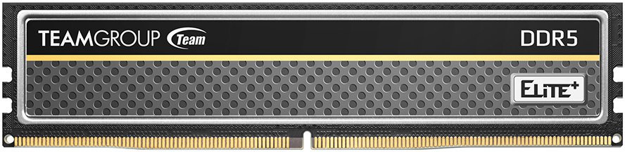 RAM desktop TeamGroup Elite Plus DDR5, 16GB, 6000MHz, e zezë