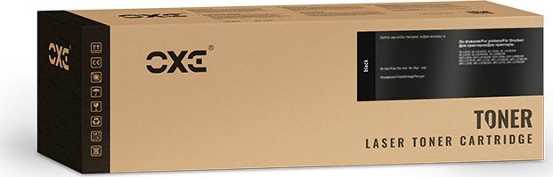 Toneri Oxe Replacement HP 80X CF280X CE505X CRG719H, kapacitet i lartë, i zi