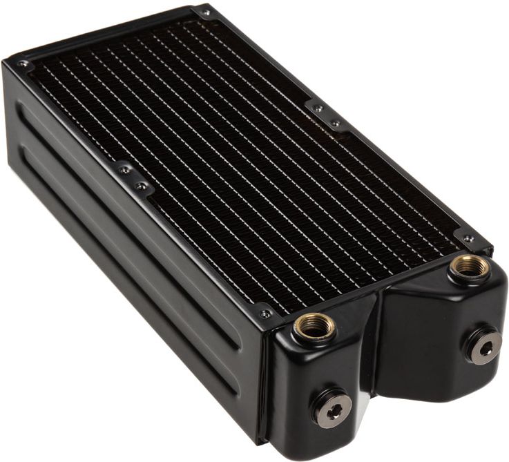 Radiator ftohës për ujë Coolgate G2 CG240G2, 240mm, 10 FPI, i zi
