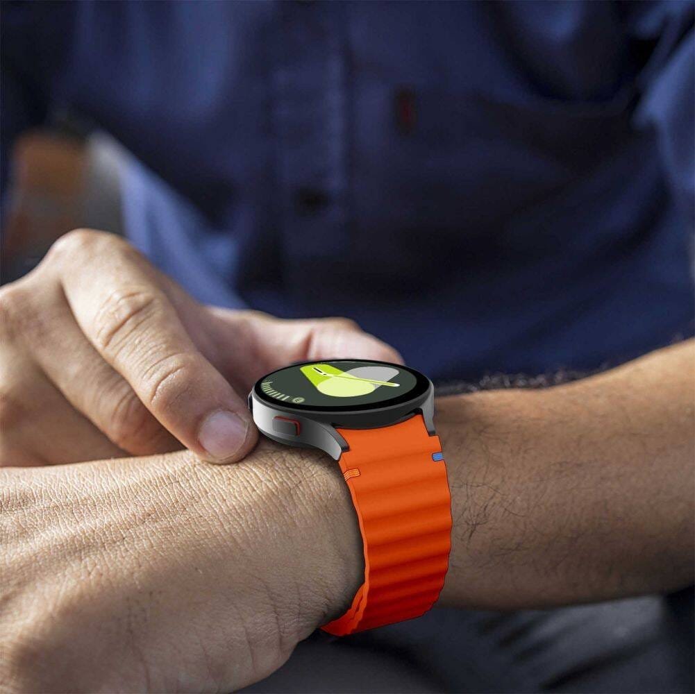 Rrip ore Tech-Protect Silicone Sport, Samsung Galaxy Watch 4 5 5 Pro 6 7 FE, silikon, i zi