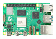 Kompjuter njëpanelësh Raspberry Pi 5 SC2162, 1GB RAM, 64-bit Quad-Core, jeshil