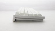 Tastierë gaming Ducky Zero 6108 Pure White, wireless, RGB, Cherry MX2A Red, US ANSI, e bardhë