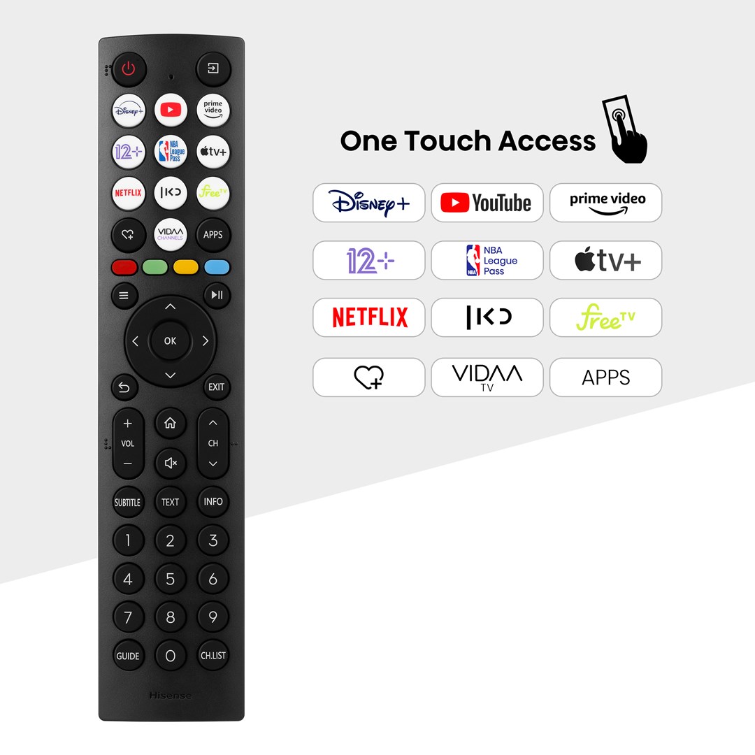 Televizor Hisense 32A4N, 81.3 cm (32"), HD, Smart TV, Wi-Fi, i zi