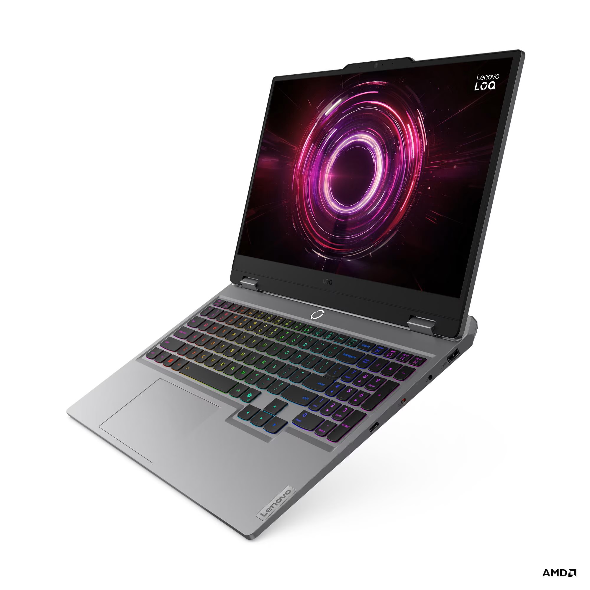Laptop Lenovo LOQ 15AHP10, 15.6", AMD Ryzen 5 220, 16GB RAM, 1TB SSD, NVIDIA GeForce RTX 5050, i hirtë