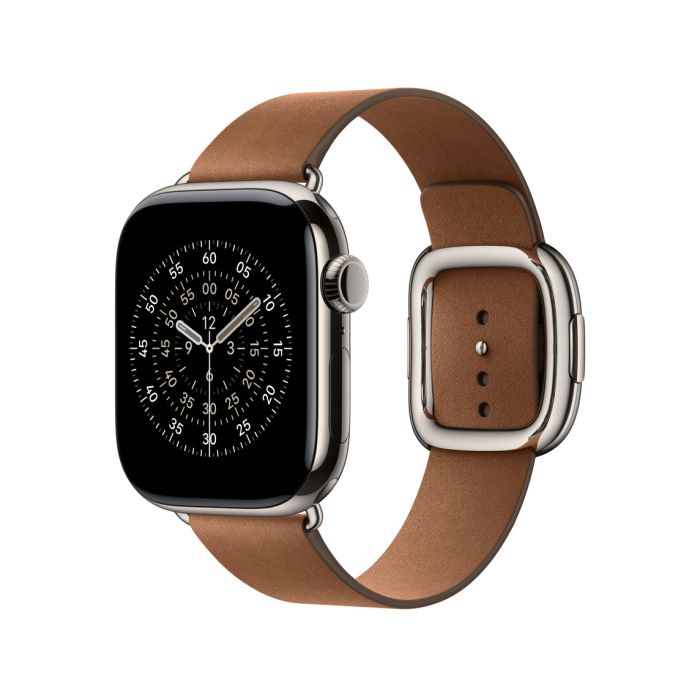 Apple Watch 42mm Modern Buckle, Caramel Modern Buckle, Large