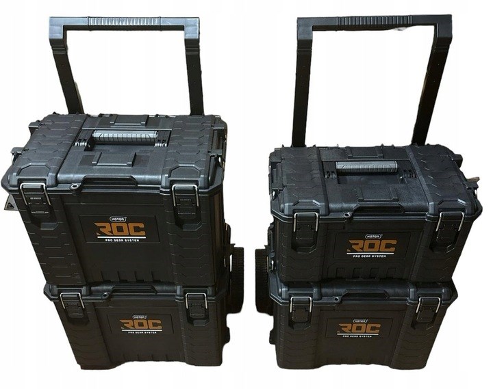 Kuti veglash Keter XL ROC Pro Gear 2.0, kapacitet i madh, plastike, e zezë