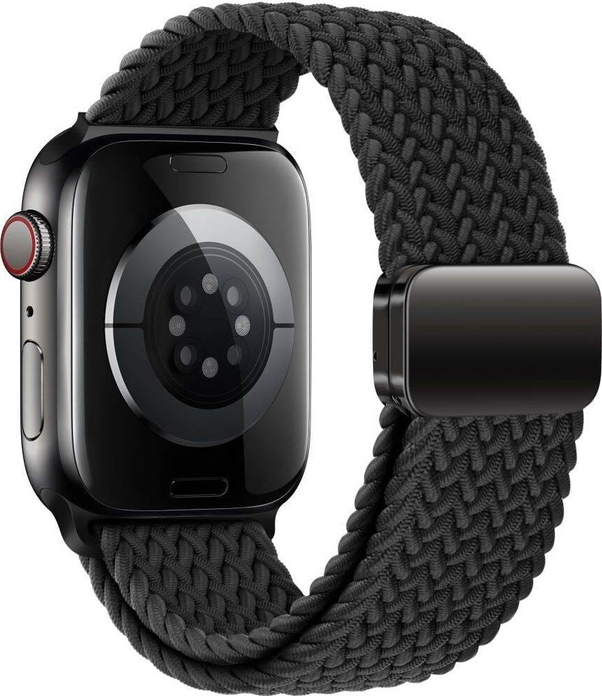 Rrip ore Tech-Protect Nylonmag për Apple Watch 44mm, najlon, i zi 2