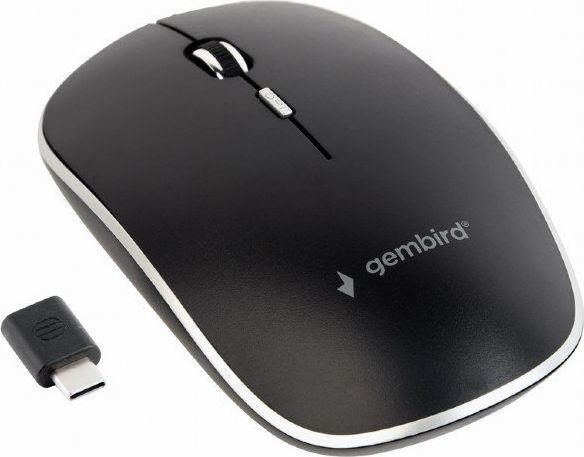 Maus Gembird MUSW-4BSC-01, wireless, USB-C, i zi