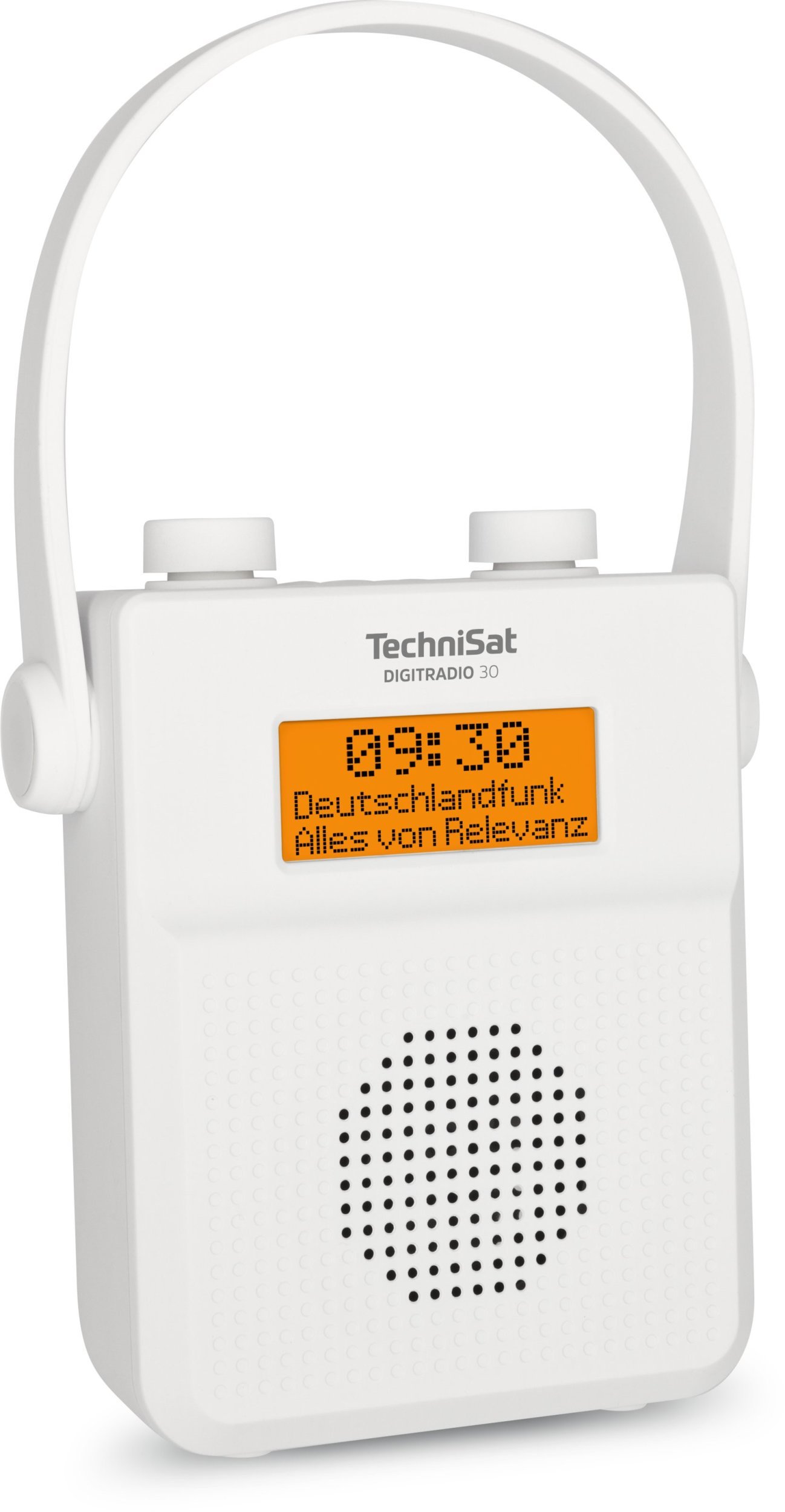 Radio dushi TechniSat DigitRadio 30, DAB+, Bluetooth, e bardhë