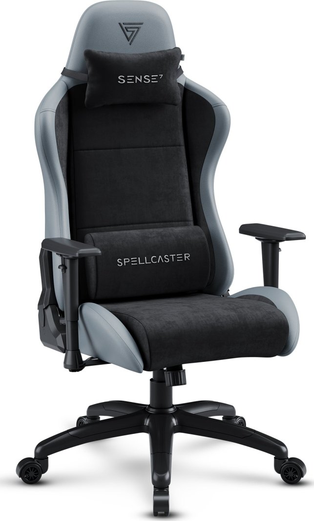 [OUTLET] Karrige SENSE7 Spellcaster FUKU XL, material+lëkurë, e zezë/ hirtë