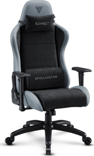 [OUTLET] Karrige SENSE7 Spellcaster FUKU XL, material+lëkurë, e zezë/ hirtë