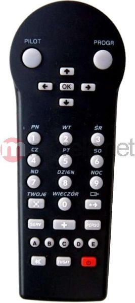 Pilot televizori Philips RC 8244 C Plus, zëvendësues, universal, i zi