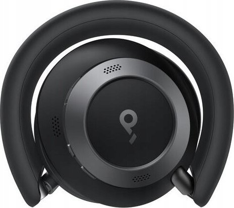 Kufje Soundcore Space One Pro, wireless, Bluetooth, mbi vesh, të zeza