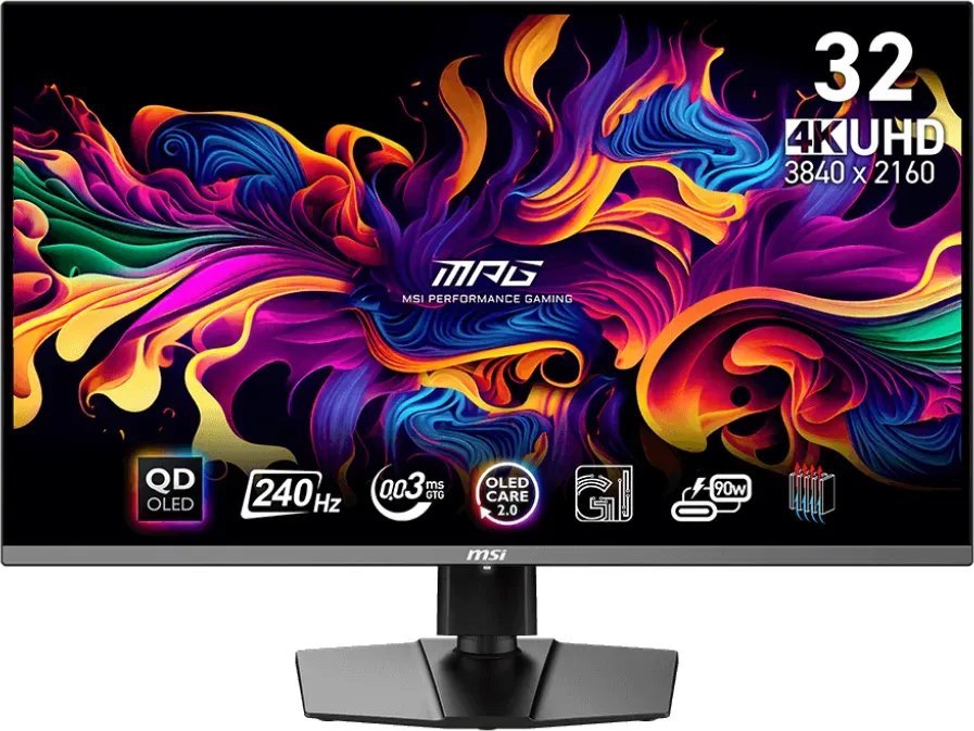 Monitor gaming MSI MPG 321URX QD OLED, 31.5", 4K UHD, i zi