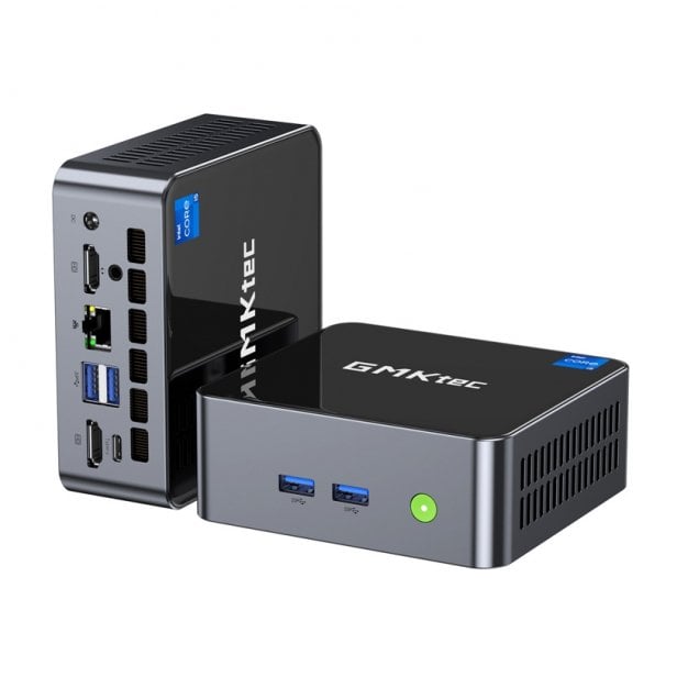 Mini PC GMKtec NucBox M3, Intel Core i5-12450H, 16GB RAM 512GB SSD, i zi