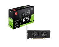 Kartë grafike MSI GeForce RTX 3050 LP E 6G OC, 6GB GDDR6, low profile
