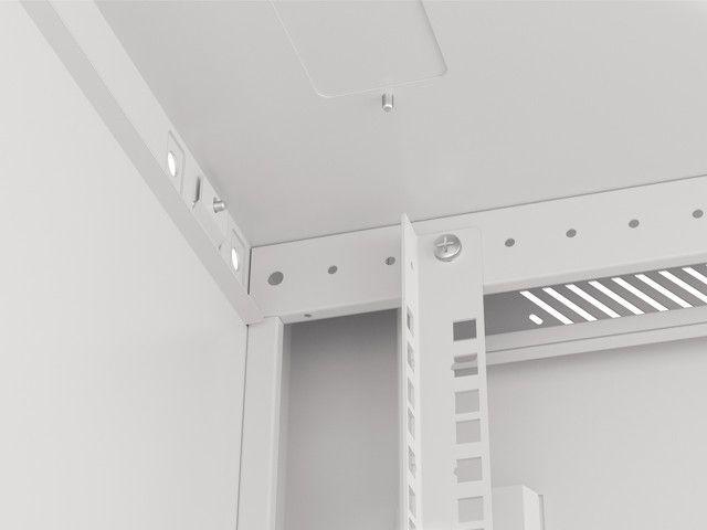 Kabinet Lanberg 19", 6U, i bardhë