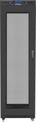 Kabinet rrjeti Lanberg Standing Rack 19" 42U, 600x1000mm, i zi