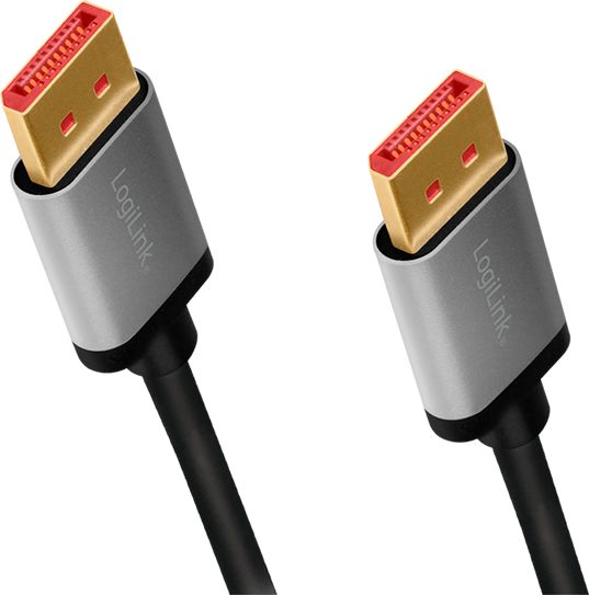 Kabllo DisplayPort LogiLink CDA0105, 2m, 8K, gri