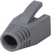Kapakë mbrojtës RJ45 LogiLink MP0035, set 50 copë, diametër 8 mm, gri