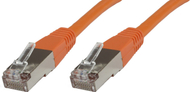 Kabllo rrjeti MicroConnect RJ-45/RJ-45 Cat.6 F/UTP, 2m, portokalli