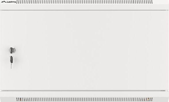 Kabinet rrjeti muror Lanberg WF01-6606-00S, 19" 6U, ngarkesë 60kg, gri