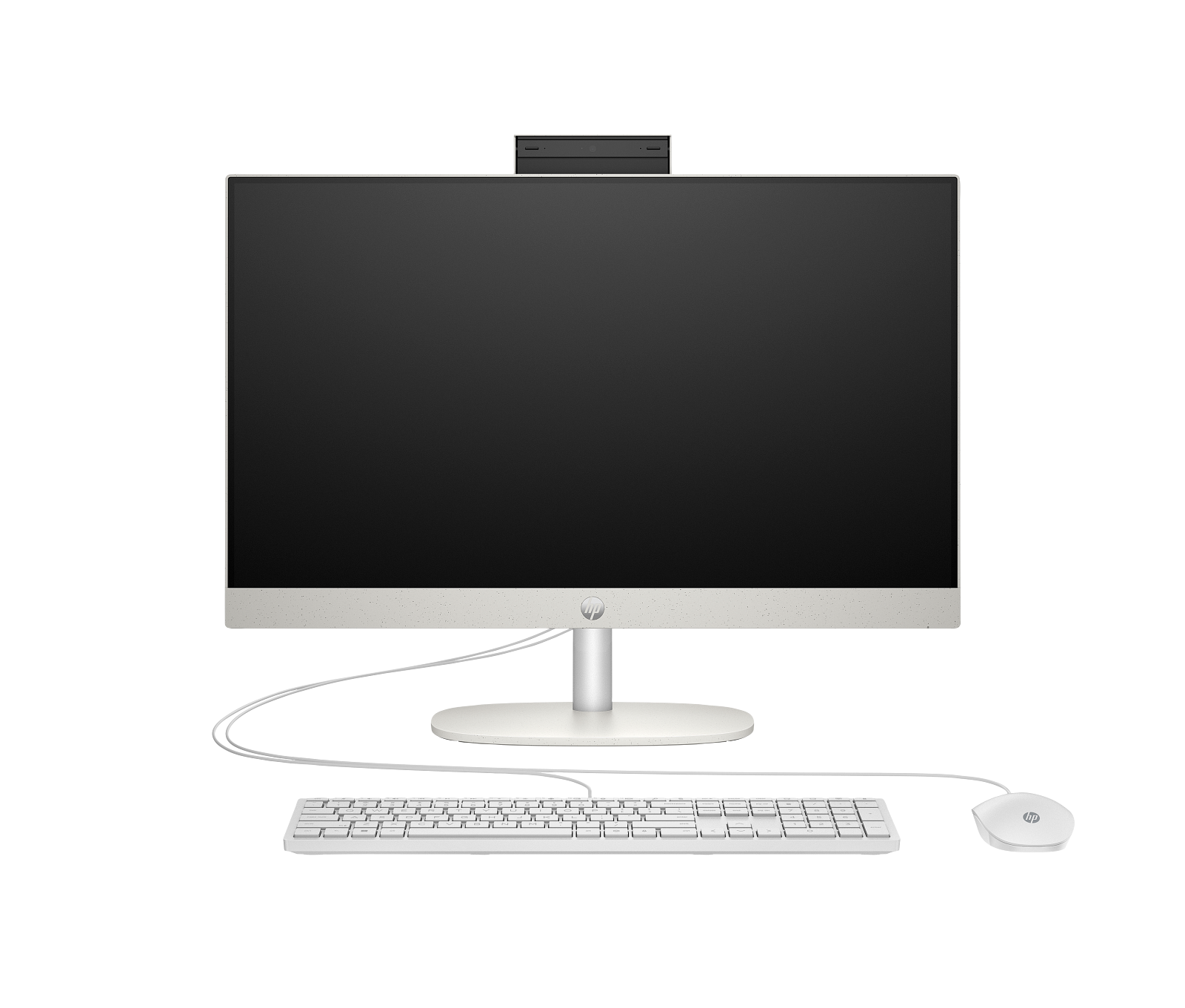 Kompjuter HP PC AIO 24-cr0012nh, 23.8'', Intel Core i5-1335U, 8GB RAM DDR4, 512GB SSD, Intel Iris Xe Graphics, shell white