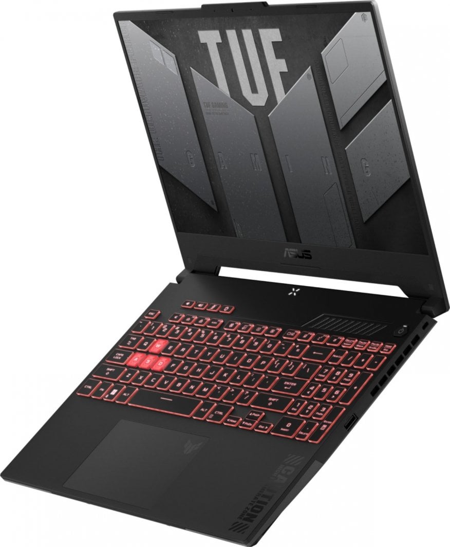 Laptop ASUS TUF Gaming A15, 15.6", AMD Ryzen 9 7940HS, 64 GB RAM, 1 TB SSD, NVIDIA GeForce RTX 4070, i zi dhe i hirtë