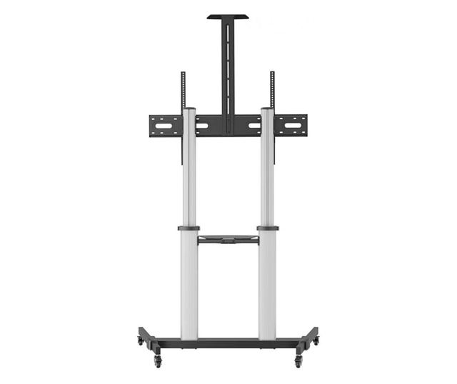 Stendë mobile për TV Serioux 44-610TW, 60"-100", ngarkesë 100kg, e zezë