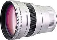 Lentë telefoto Raynox HD-2200PRO-LE, high definition, për kamera dhe kamkordera, e zezë
