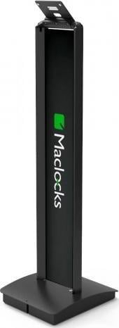 Stendë dyshemeje Maclocks BrandMe VESA Mount, sigurie, e zezë