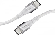 Kabllo USB Intenso USB C në USB C, 1.5 m, e bardhë