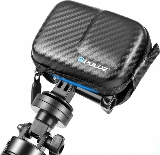 Kuti mbrojtëse e fortë Puluz PU946B për DJI Osmo Action 4 dhe Action 3, plastike, e zezë
