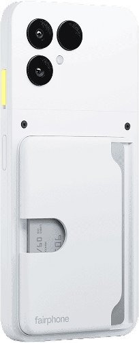Mbajtëse kartelash Fairphone Card Holder V1, për Fairphone 6, kapak i pasëm, gri