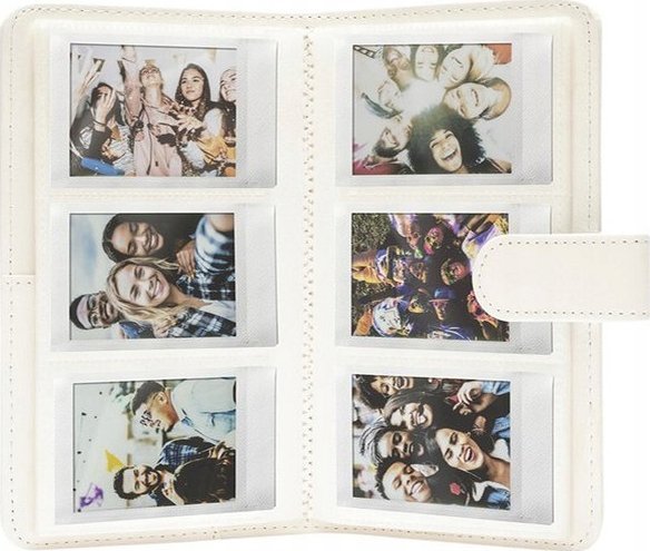 Album fotografik Fujifilm Instax Mini 12, 108 foto, e bardhë Clay